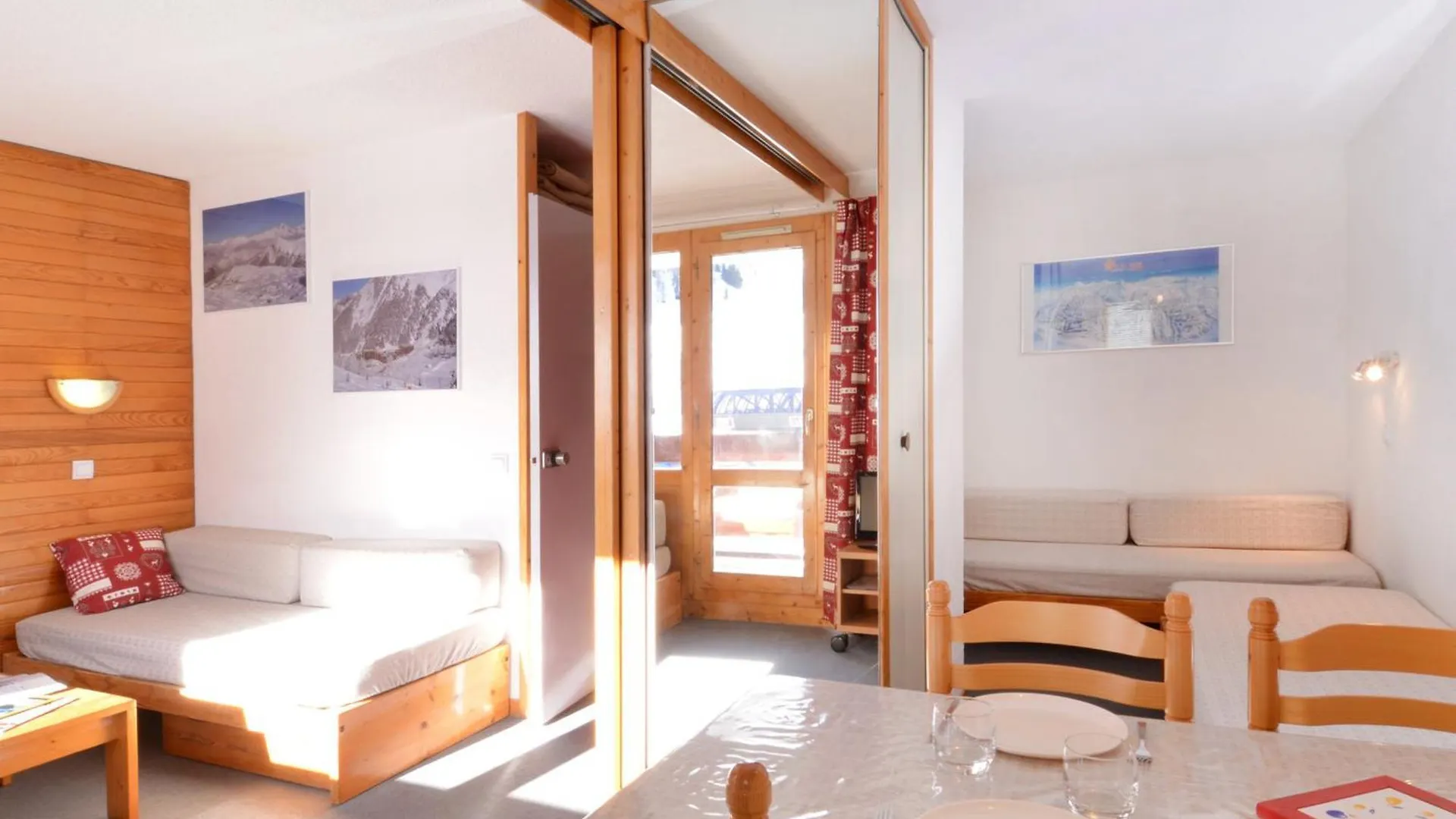 Studio Lumineux Proche Des Pistes Avec Balcon - Animaux Admis - Fr-1-181-2368 La Plagne-Tarentaise 0*,